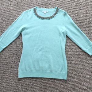 Teal New York & Company sweater